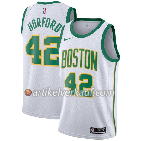 NBA Boston Celtics Trikot Al Horford 42 2018-19 Nike City Edition Weiß Swingman - Herren